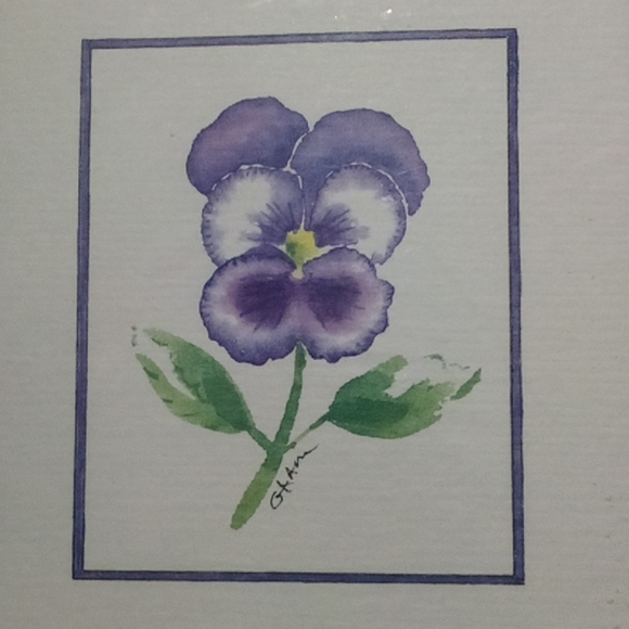 Handcrafted Violet Journal - Picture 2 of 5